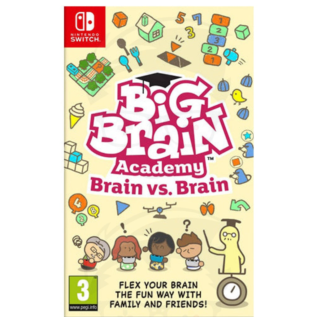 BIG BRAIN ACADEMY: BRAIN VS BRAIN NINTENDO SWITCH BIG BRAIN ACADEMY: BRAIN VS BRAIN NINTENDO SWITCH
